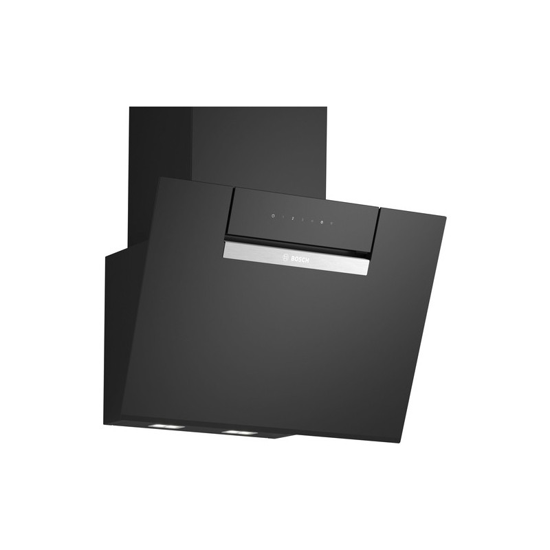 Bosch DWK67FN60 campana De pared Negro 768 m³/h