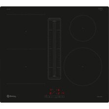 Balay 3EBC963ER hobs Negro Integrado 80 cm Cerámico 4 zona(s) Campana integrada