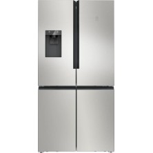 Balay 3KME598XI nevera puerta lado a lado Independiente 574 L E Metálico, Acero inoxidable