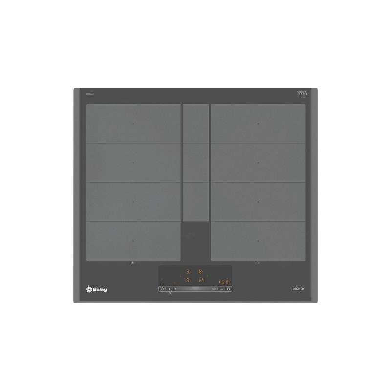 Balay 3EB960AH hobs Gris Integrado 60 cm Con placa de inducción 3 zona(s)
