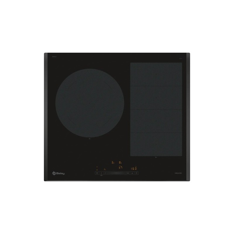 Balay 3EB969LH hobs Negro Integrado 60 cm Con placa de inducción 2 zona(s)