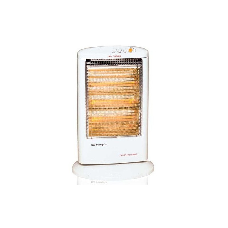Orbegozo BP 0303 Blanco 1200 W Calefactor eléctrico halógeno