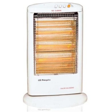 Orbegozo BP 0303 Blanco 1200 W Calefactor eléctrico halógeno