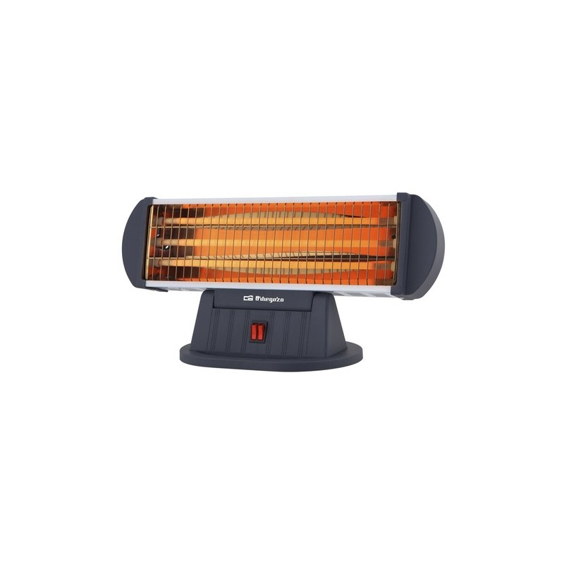Orbegozo BP 0204 Interior Negro 1200 W Calefactor eléctrico de cuarzo
