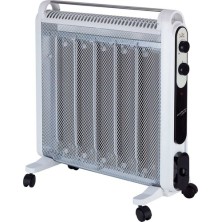 JATA RD227B calefactor eléctrico Interior Negro, Blanco 2000 W