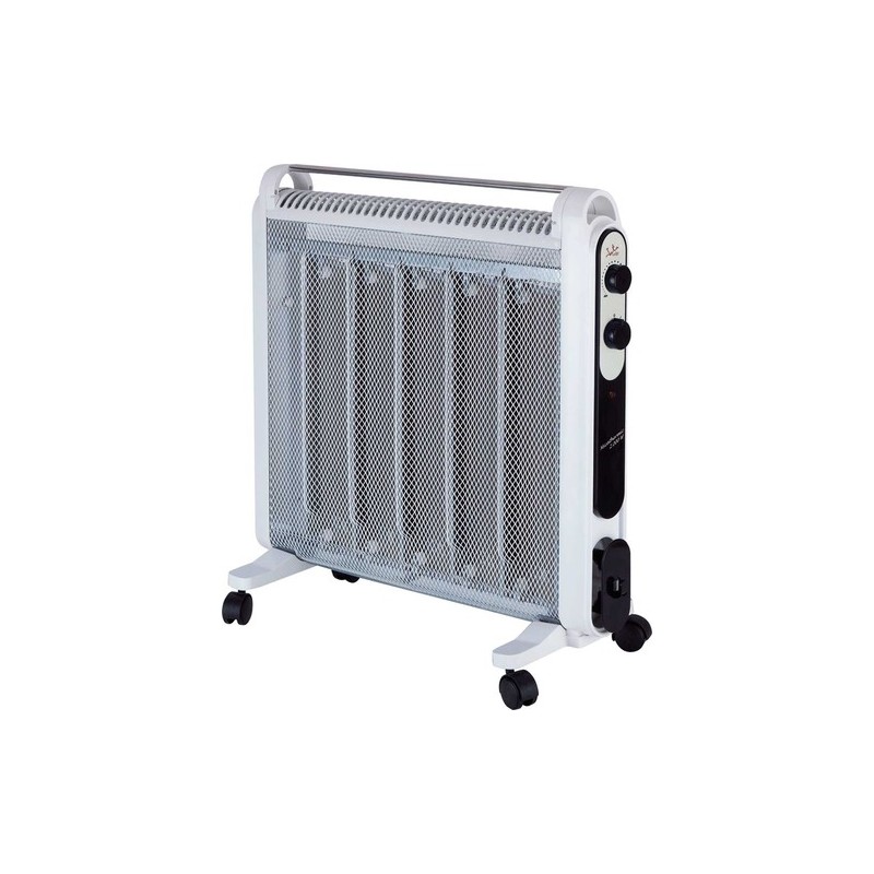 JATA RD227B calefactor eléctrico Interior Negro, Blanco 2000 W