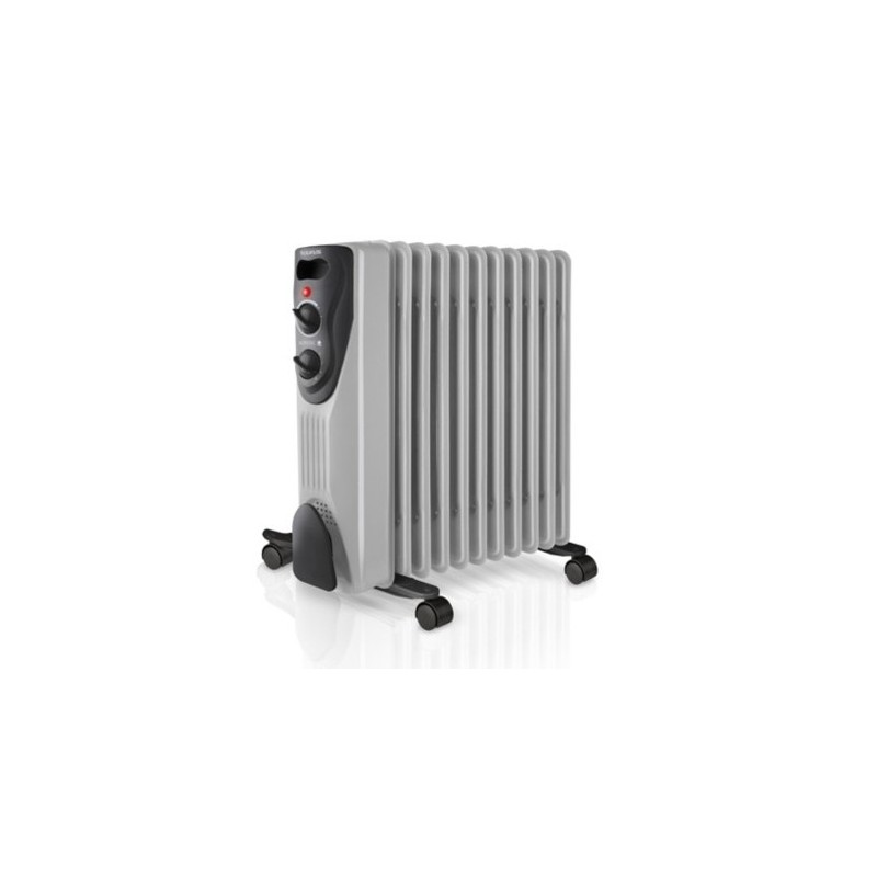 Taurus Dakar 2000 Interior Negro, Gris 2200 W Radiador de aceite eléctrico