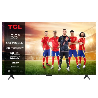 TV TCL 55 55C6K UHD MINILED GOOGLETV 144HZ ONKYO