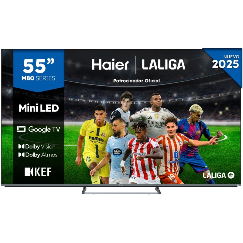 TV HAIER 55 H55M80FUX UHD MINILED GOOGLETV PEANA