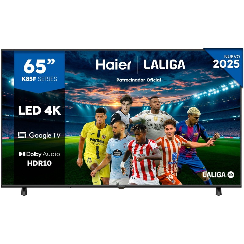 TV HAIER 65 H65K85FUX UHD GOOGLETV DOLBY AUDIO