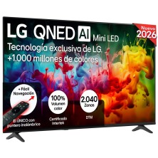 TV LG 65 65QNED70B6C UHD QNED MINILED A7 WEBOS26