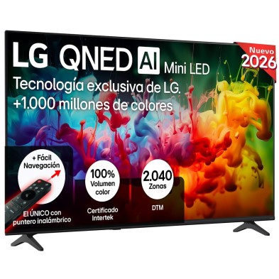 TV LG 65 65QNED70B6C UHD QNED MINILED A7 WEBOS26