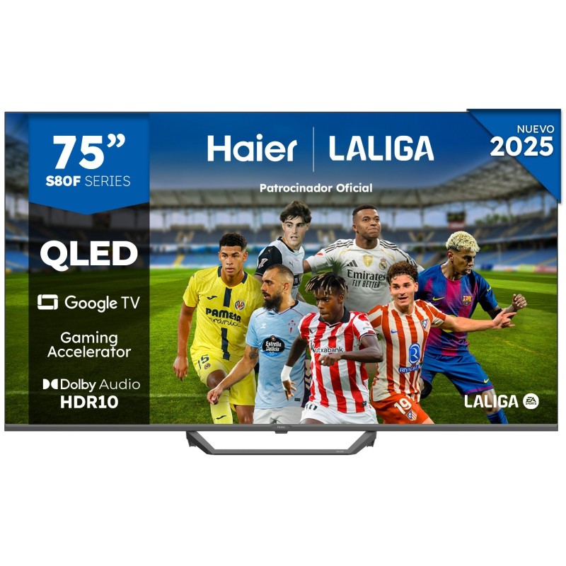 TV HAIER 75 H75S80FUX UHD QLED GOOGLETV PEANA
