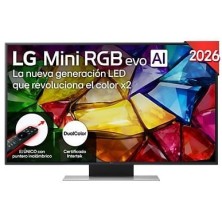 TV LG 50 50MRGB87B6B UHD MICRORGB A8 144HZ W26