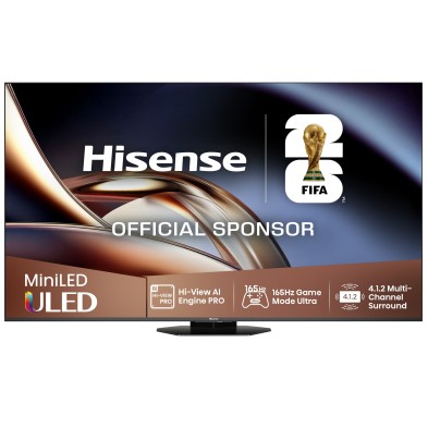 TV HISENSE 55 55U8Q UHD MINILED SMART TV 165HZ