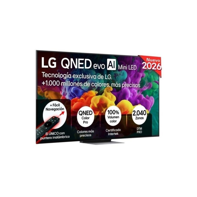 TV LG 55 55QNED86B6B UHD QNED EVO MINILED A8 144H