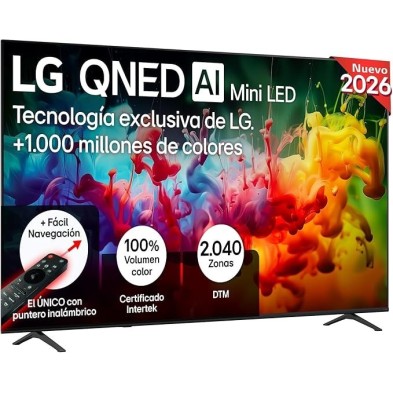 TV LG 85 85QNED70B6A UHD QNED MINILED A7 WEBOS26