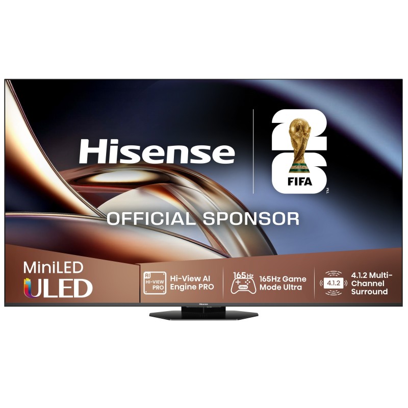 TV HISENSE 75 75U8Q UHD MINILED SMART TV 165HZ