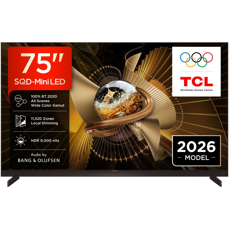 TV TCL 75 75X11L UHD SQDMINILED GOOGLETV 144H B&O