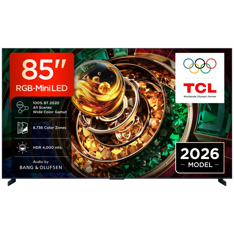 TV TCL 85 85RM9L UHD RGBMINILED GOOGLETV 144H B&O