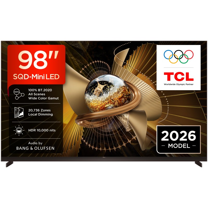 TV TCL 98 98X11L UHD SQDMINILED GOOGLETV 144H B&O