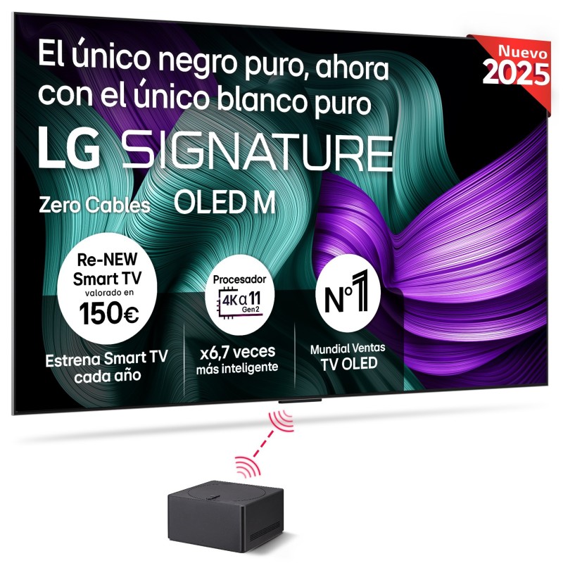 TV LG 97 97M59LA UHD OLED EVO ALFA11 ZERO CONNECT