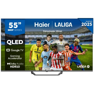 TV HAIER 55 H55S80FUX UHD QLED GOOGLETV PEANA