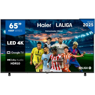 TV HAIER 65 H65K85FUX UHD GOOGLETV DOLBY AUDIO