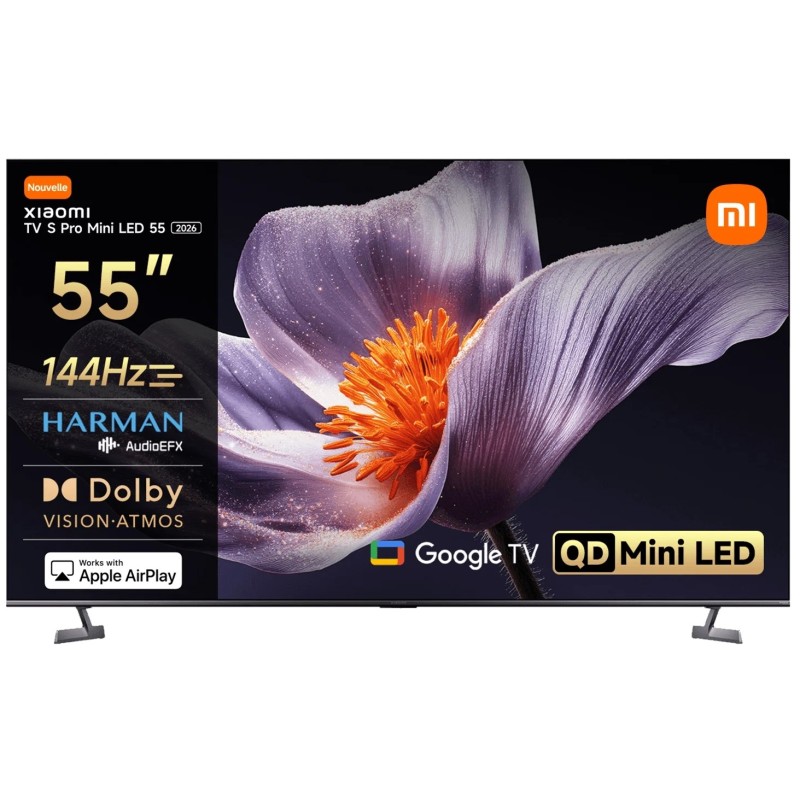 TV XIAOMI 55 S PRO MINILED 2026 UHD GOOGLETV 144H