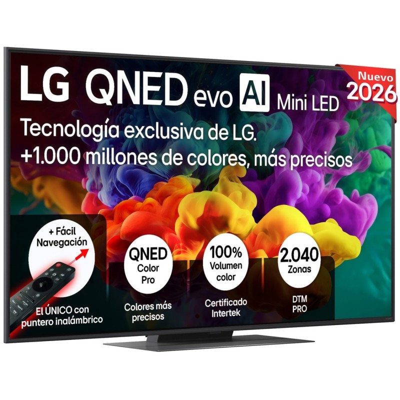 TV LG 55 55QNED86B6B UHD QNED EVO MINILED A8 144H