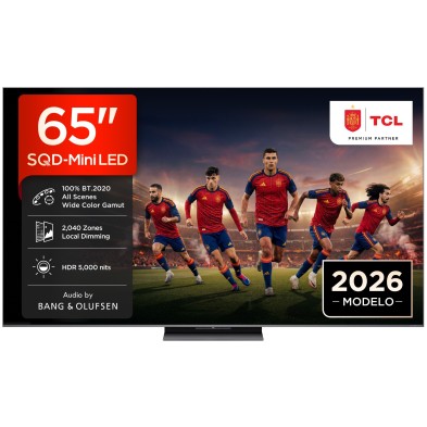 TV TCL 65 65C8L UHD SQDMINILED GOOGLETV 144HZ B&O