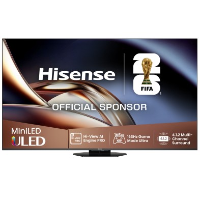 TV HISENSE 75 75U8Q UHD MINILED SMART TV 165HZ
