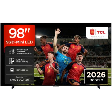 TV TCL 98 98C7L UHD SQDMINILED GOOGLETV 144HZ B&O