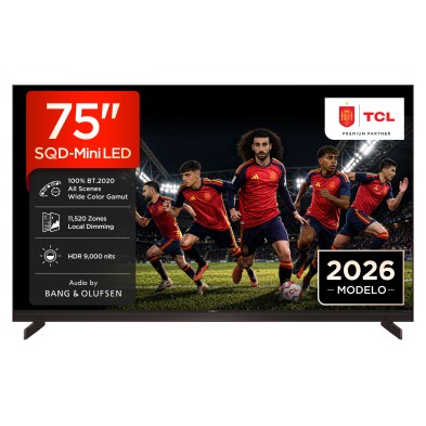 TV TCL 75 75X11L UHD SQDMINILED GOOGLETV 144H B&O