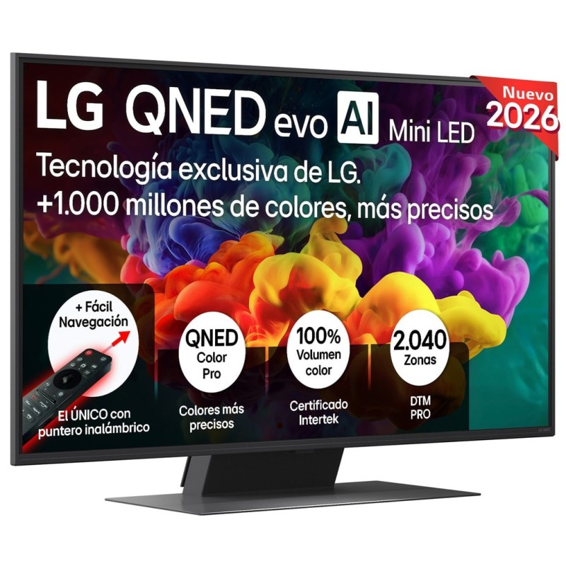 TV LG 43 43QNED86B6B UHD QNED EVO MINILED A7 W26