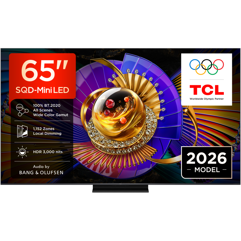 TV TCL 65 65C7L UHD SQDMINILED GOOGLETV 144HZ B&O