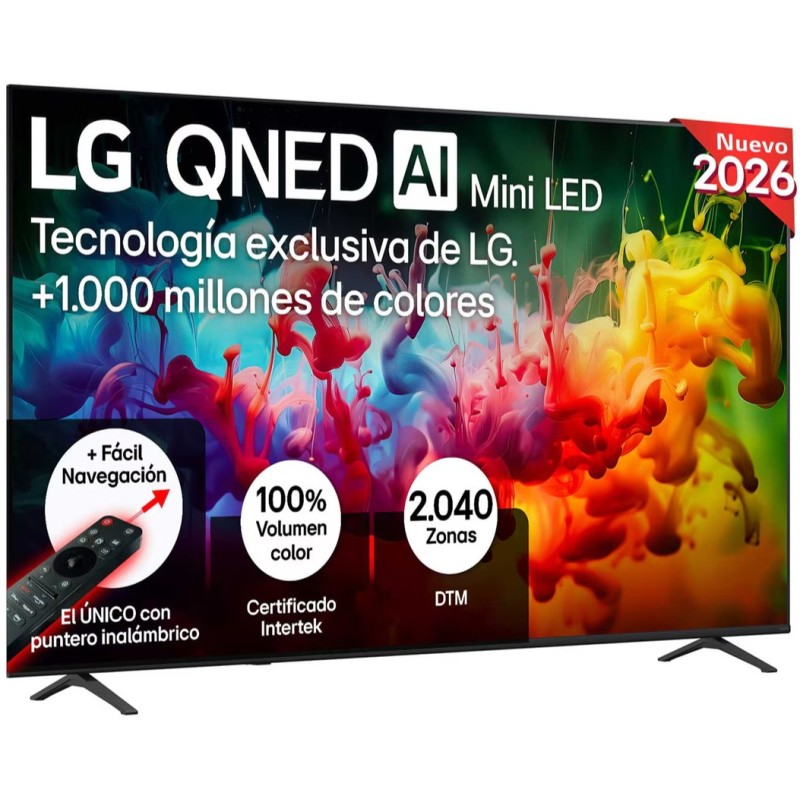 TV LG 85 85QNED70B6A UHD QNED MINILED A7 WEBOS26