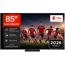 TV TCL 85 85C8L UHD SQDMINILED GOOGLETV 144HZ B&O
