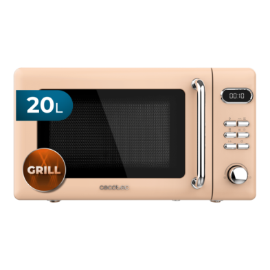 Comprar Microondas CECOTEC 01714CEC ProClean 5110 retro Beige 20 litrosal mejor precio en Ciudad Real