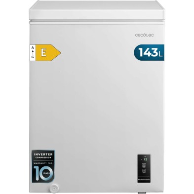 Arcón Congelador CECOTEC Bolero CoolMarket Chest 143P 143 litros Blanco