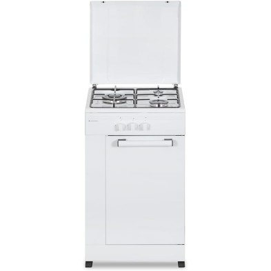 Cocina Independiente ASPES AKG3500PB Gas Butano 3 Zonas Blanco