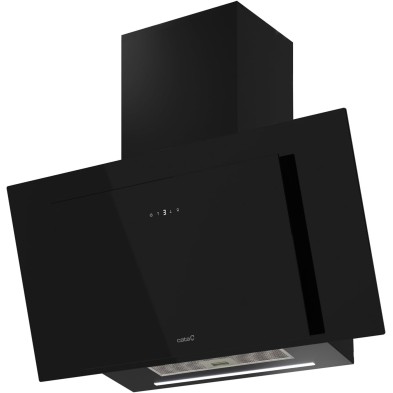 Campana Decorativa CATA THALASSA900GBKH Cristal Negro 90 cm
