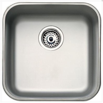 Fregadero de Encastre Teka BE 40.40 1C Bajo encimera Acero inoxidable