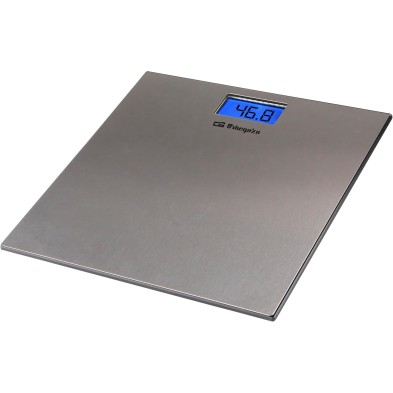 Báscula de baño Orbegozo PB 2222 Superficie Inox Pantalla LCD