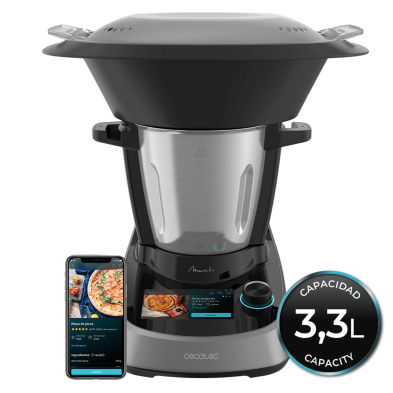 Mambo Touch Robot de cocina con pantalla Táctil 3,3 L 1600 W Negro
