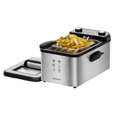 Freidora CleanFry Infinity 3000 Sencillo Independiente 2400 W Freidora Acero inoxidable