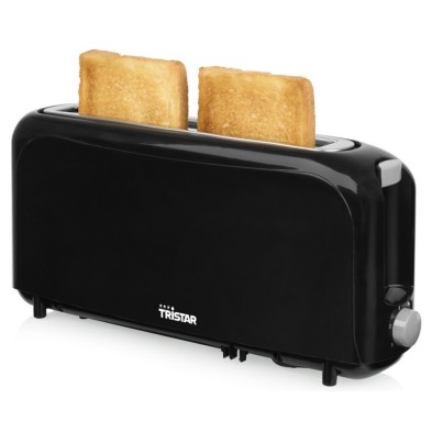 Tostadora Tristar Br-1059PR 2 Rebanadas Ranura Larga 900 W Negro