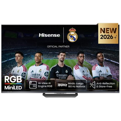 TV HISENSE 85 85UR8S UHD RGBMINILED SMARTTV 180HZ