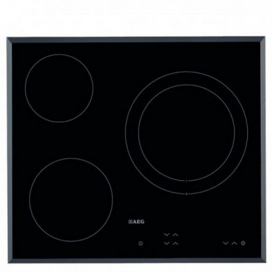 Vitrocerámica AEG HK623021FB Negro Integrado 60 cm 3 zona(s)