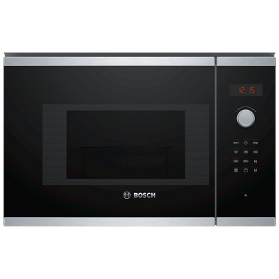 Microondas Bosch BEL523MS0 Negro, Acero inoxidable Integrado 20 L 800 W